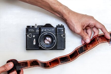 Film negative vintage
