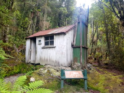 Miners hut Ross Water Race Walkway