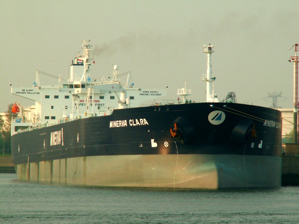 Minerva Clara IMO 9297333 p1 at the '4e Petroleumhaven', Port of Rotterdam, Holland 07-May-2006