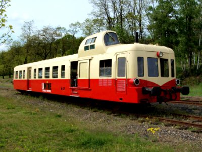 Mine museum diesel locomotive autorail Picasso X4042 at Petite-Rosselle pic-006