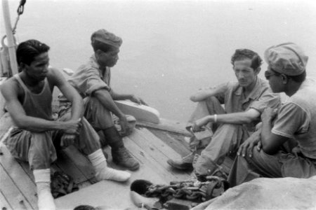 Militairen op een schip, Bestanddeelnr 190-1-1