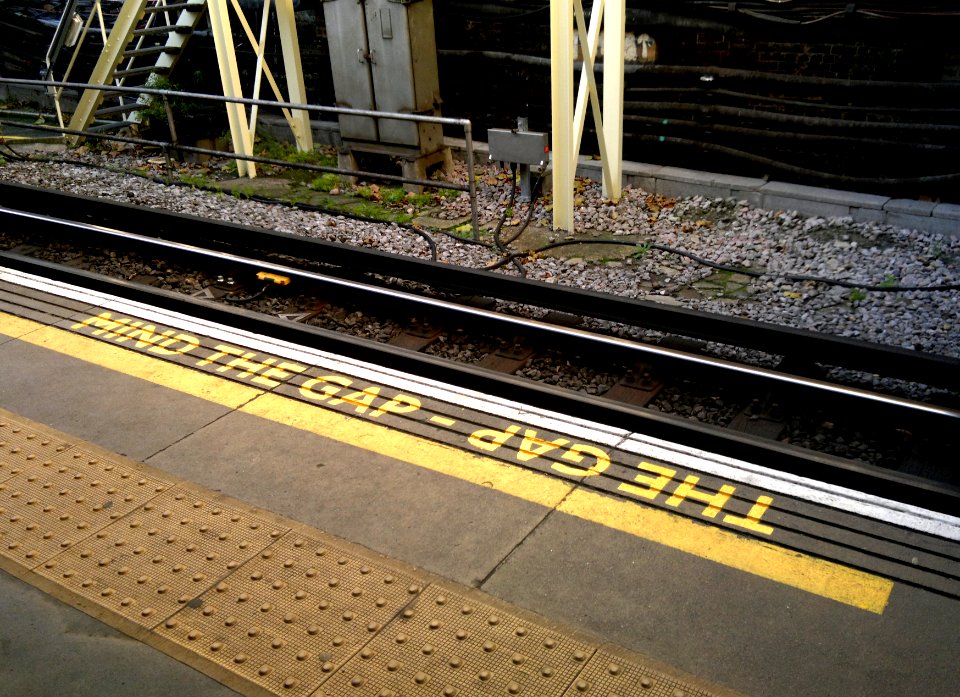 Mind The Gap Edgware Road
