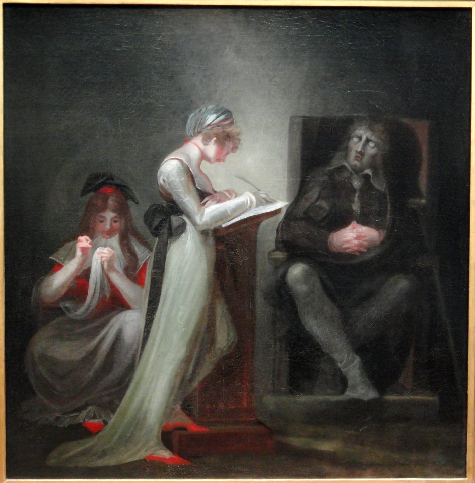 Milton Dictating to His Daughter, 1794, Henry Fuseli - Art Institute of Chicago - DSC09513