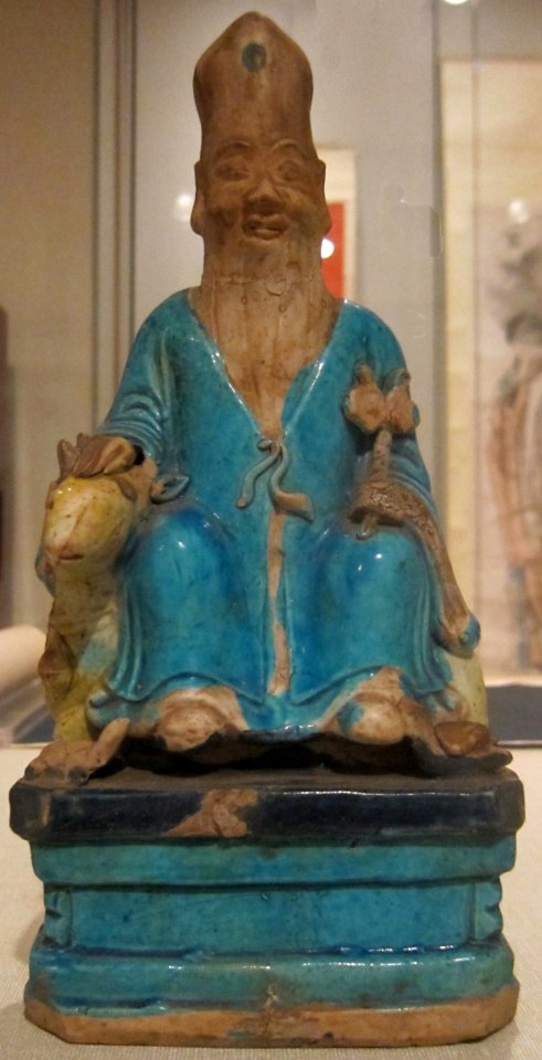 Miniature altar with Zhenwu and Guanyin, China, 16th century, HAA