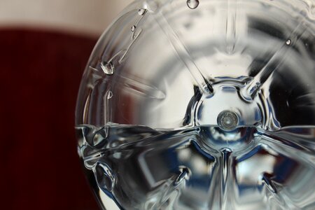 Bottle water foreground