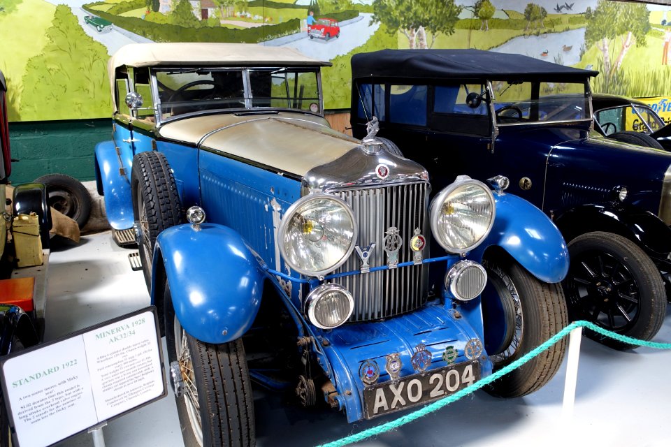 Minerva AK32-34 1928 - Bentley Wildfowl and Motor Museum - Halland, East Sussex, England - DSC05787