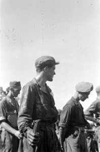 Militairen staan aangetreden, Bestanddeelnr 5778