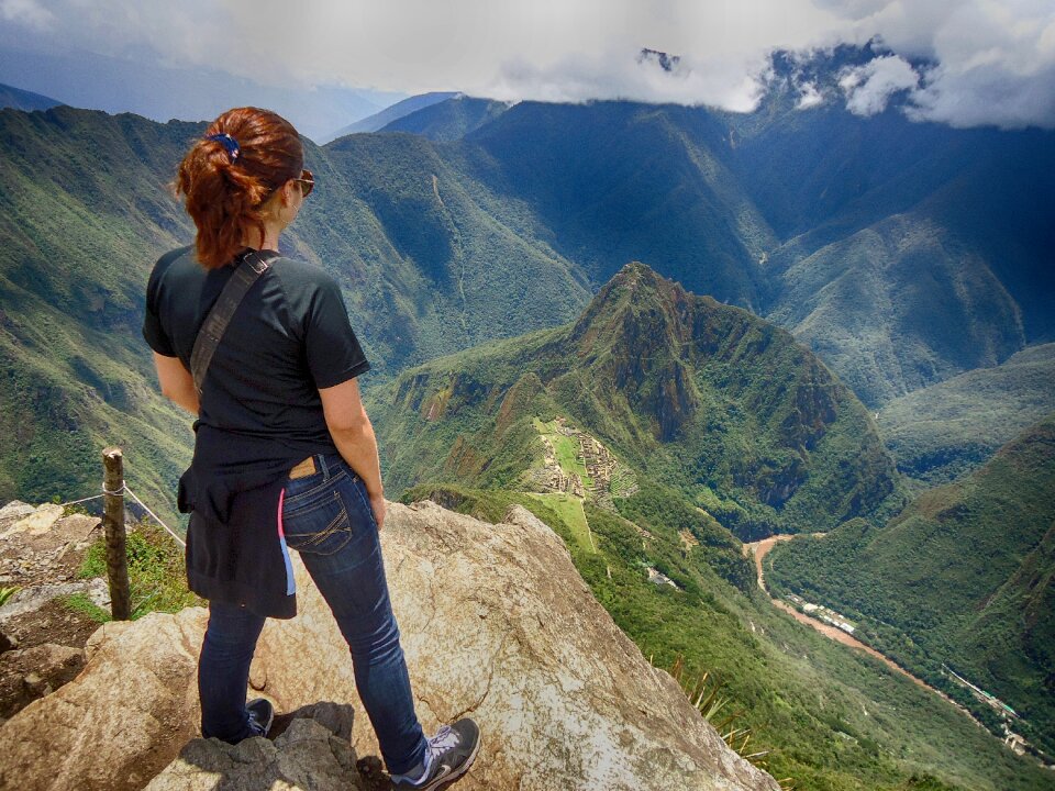 Woman valley adventure