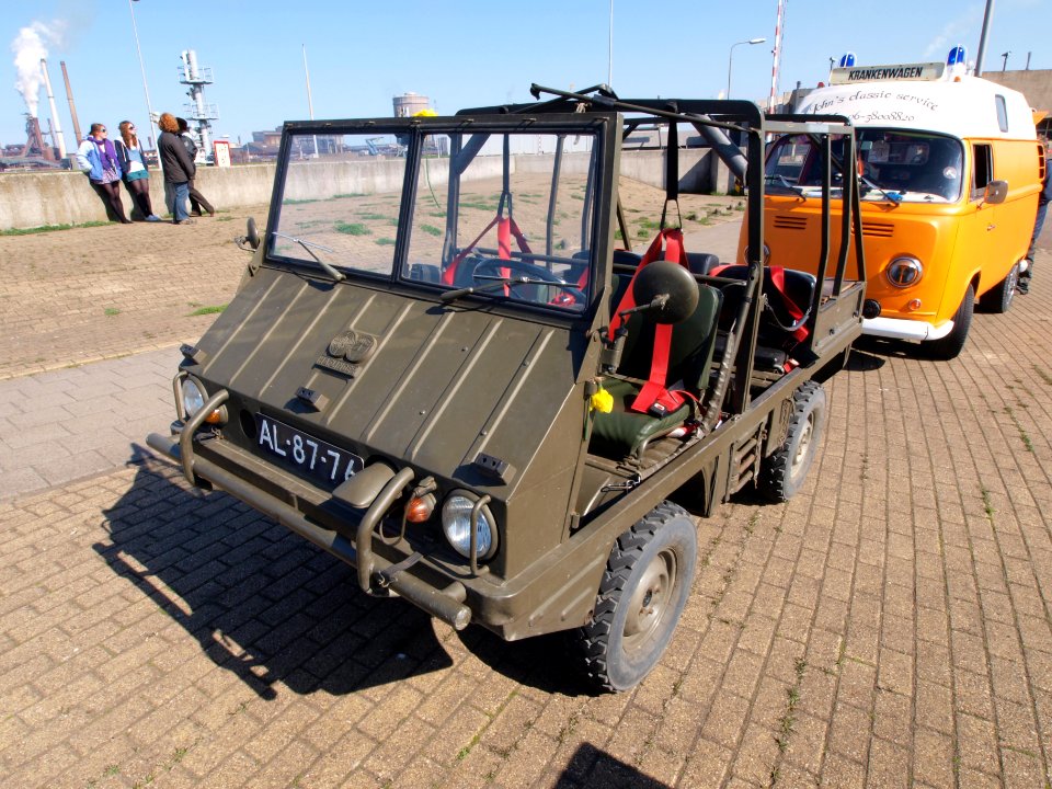 Militairy Steyer Puch Haflinger, 4wheel drive pic9