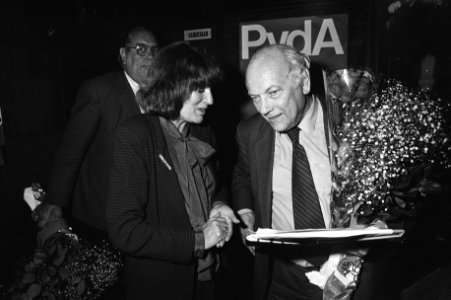 Minister Den Uyl en staatssecretaris Hedy d'Ancona, Bestanddeelnr 931-6918