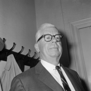 Minister H.H. Fowler bezocht collega Minister Vondeling Minister H.H. Fowler (ko, Bestanddeelnr 918-1532
