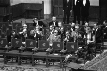 Minister Geertsema opent Staten-Generaal in Ridderzaal, Bestanddeelnr 926-0831