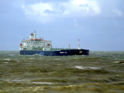 Minerva Lisa IMO 9276597 p1 approaching Port of Rotterdam, Holland 21-Jan-2007