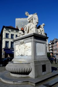 Minerva Fountain - Brussels, Belgium - DSC07716