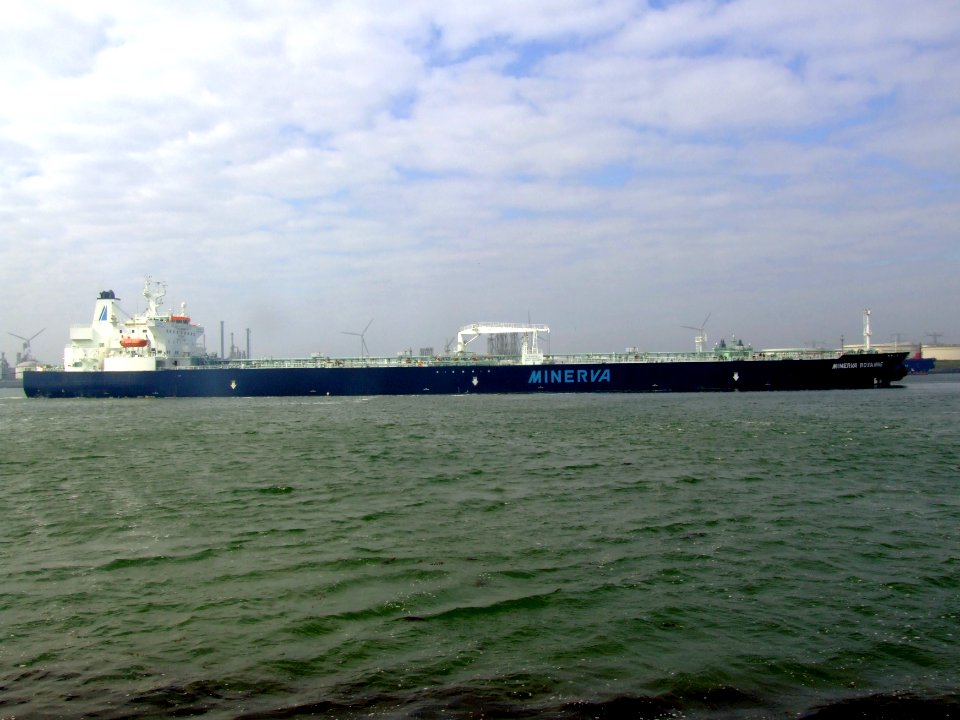 Minerva Roxanne pic2 docked at the Caland canal, Port of Rotterdam, Holland 18-May-2007