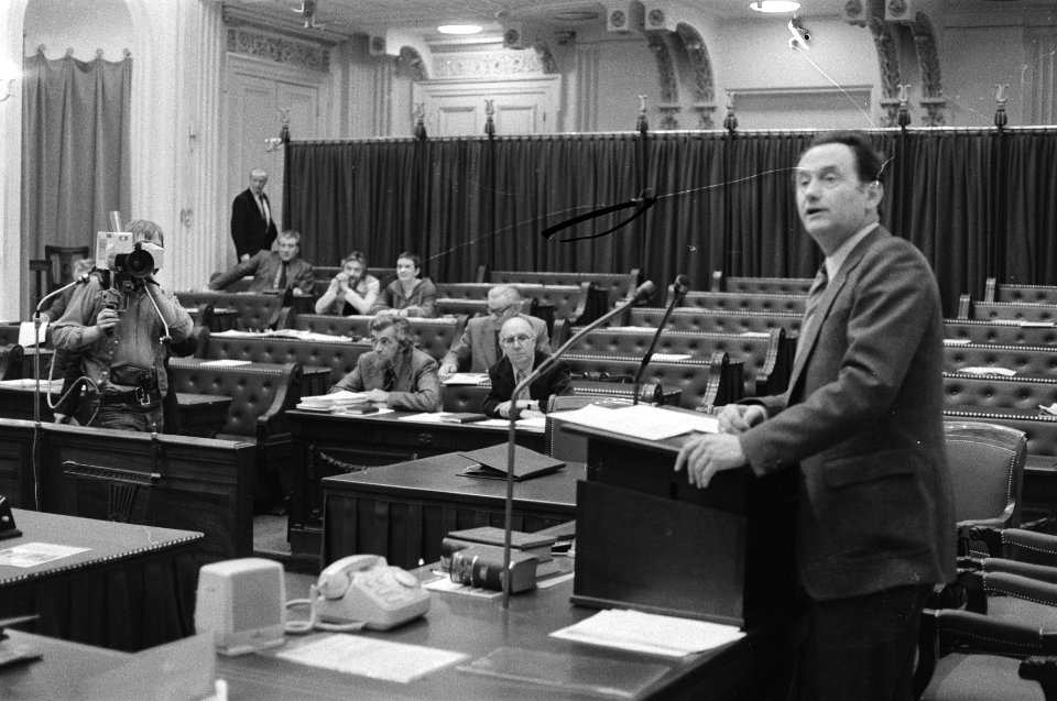 Minister Boersma (ARP) in de Tweede Kamer, Bestanddeelnr 929-0748