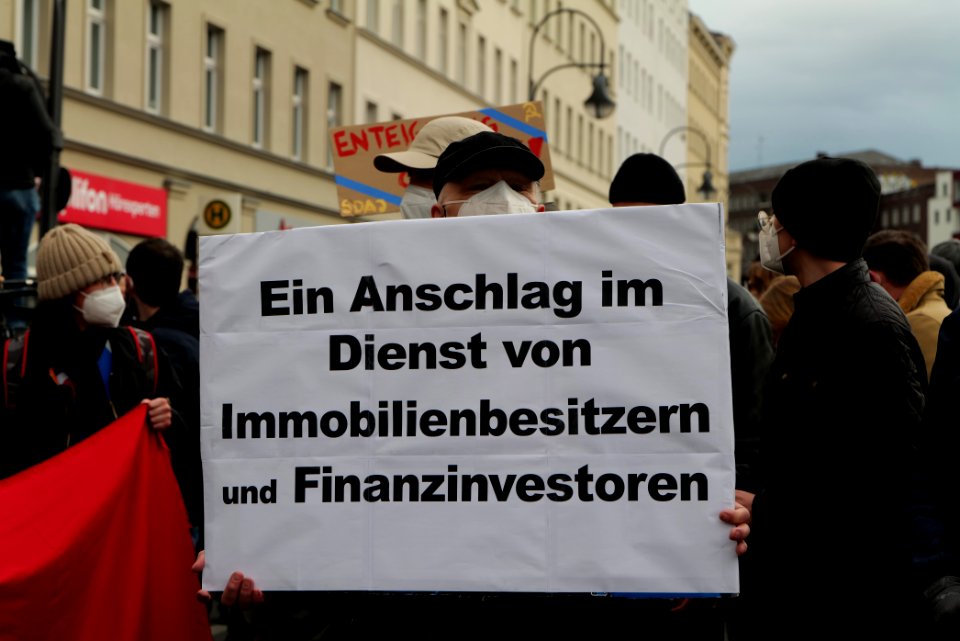Mietendeckel demonstration Berlin 2021-04-15 08