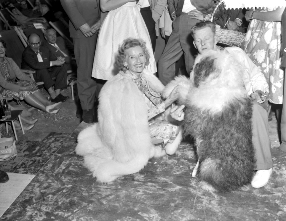 Midzomernachtfeest in het RAI-gebouw, het optreden van de Duitse filmster Lilian, Bestanddeelnr 910-3082