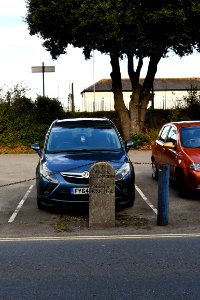 Milestone Opposite The Post Office, Starcross