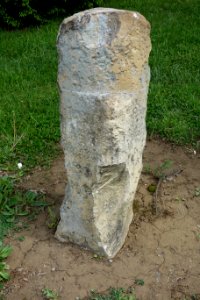 Milestone indecipherable - National Road Museum - DSC02776