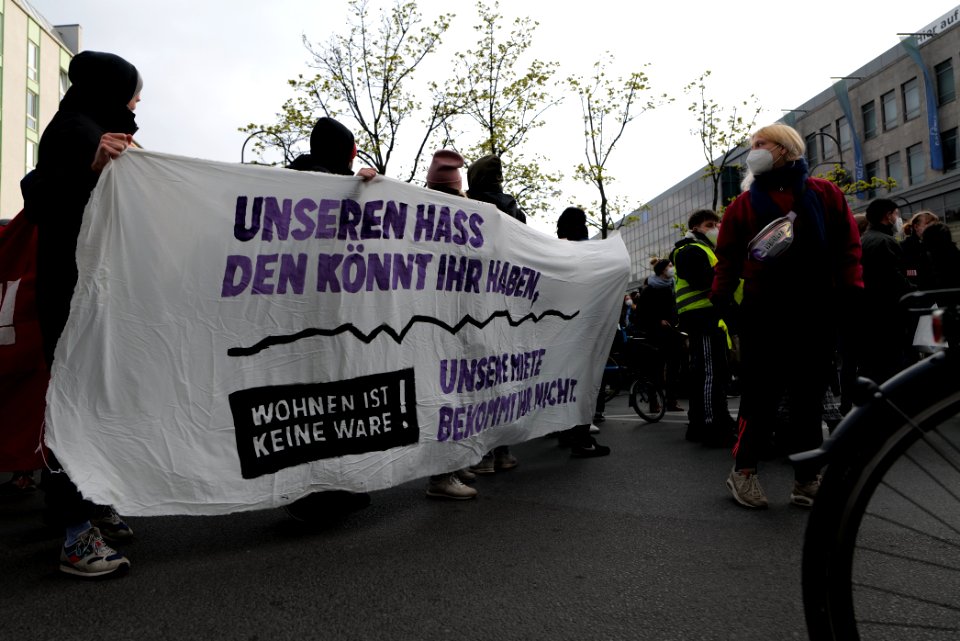 Mietendeckel demonstration Berlin 2021-04-15 21