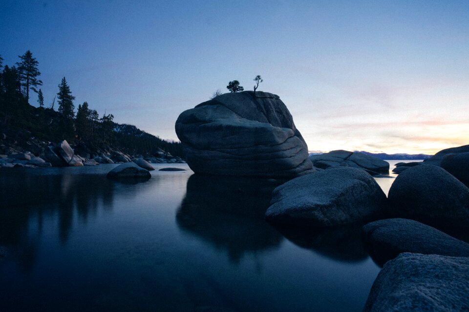 Nature stone water