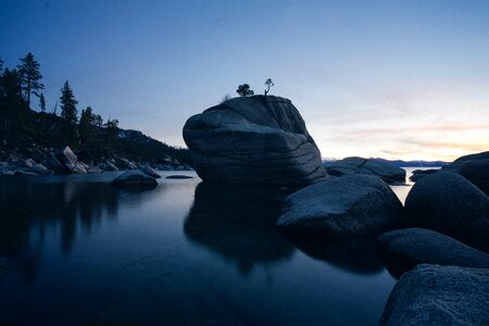 Nature stone water
