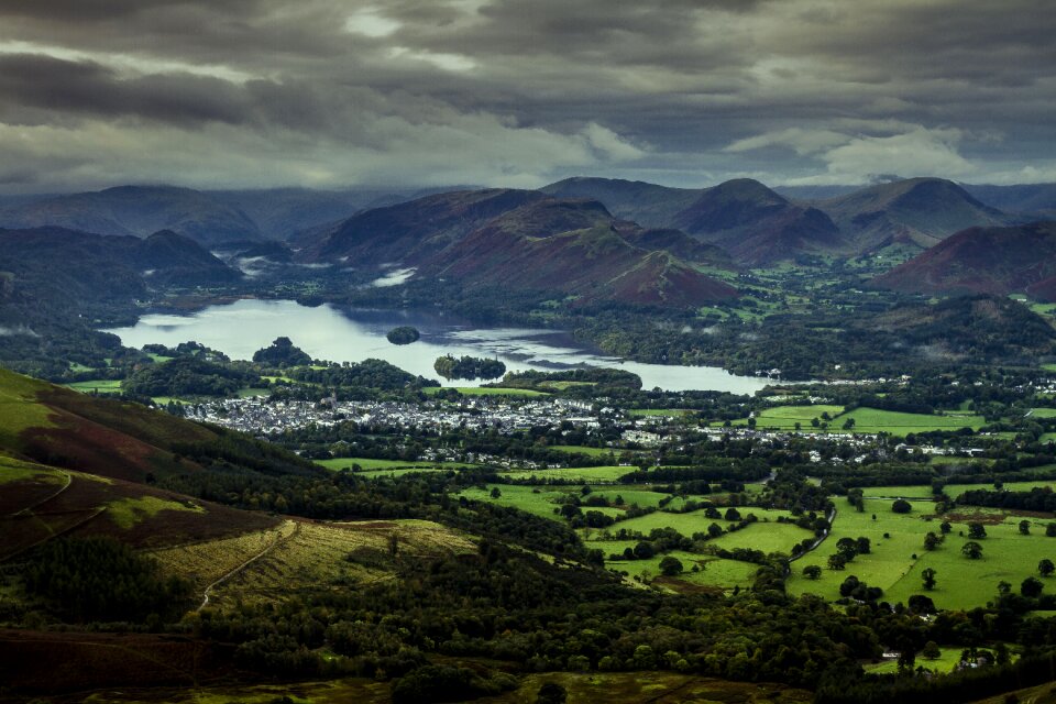 Uk scenic cumbria photo