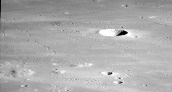 Milichius rille and Milichius A crater AS12-52-7744
