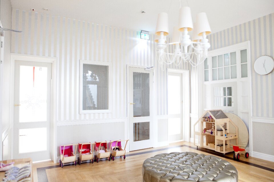 Nursery interior decoration