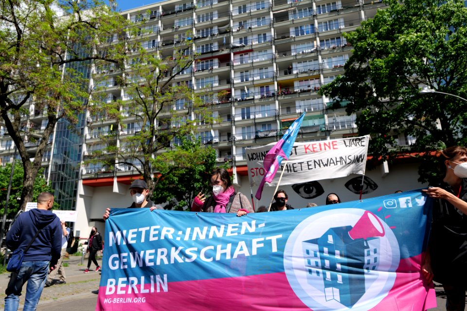 Mietenwahnsinn demonstration Berlin 2021-05-23 89