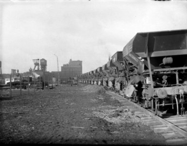 Mijnbrand Staatsmijn Hendrik bij deze mijnramp op 24 maart 1947 vielen 13 dod, Bestanddeelnr 902-0847