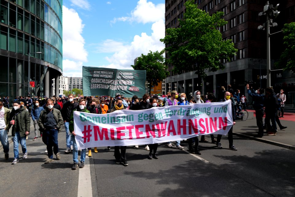 Mietenwahnsinn demonstration Berlin 2021-05-23 31