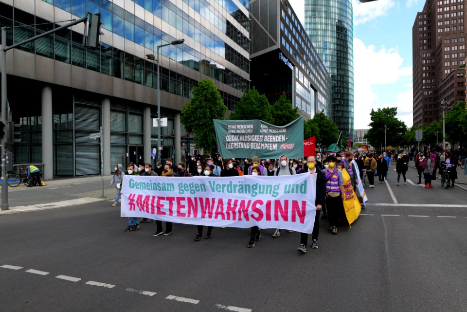 Mietenwahnsinn demonstration Berlin 2021-05-23 37