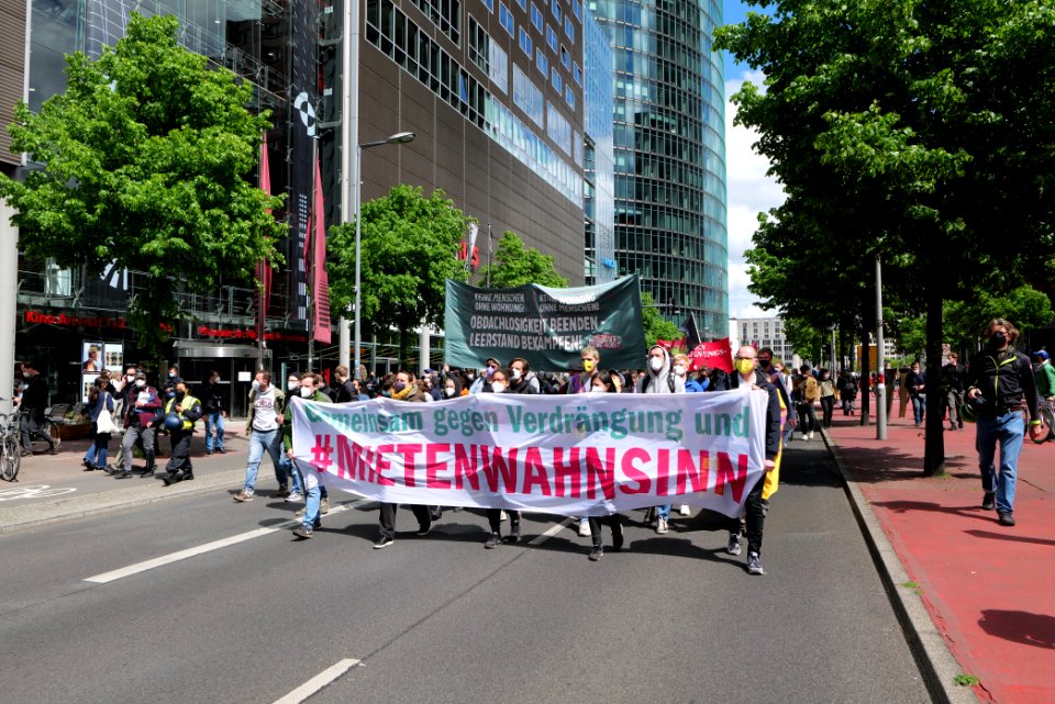 Mietenwahnsinn demonstration Berlin 2021-05-23 34