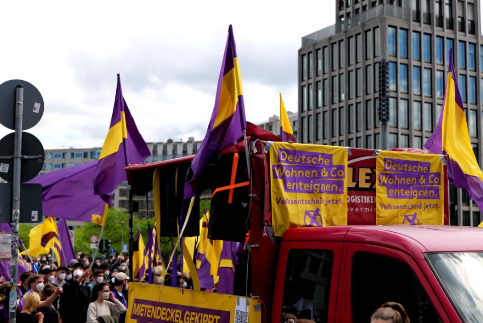 Mietenwahnsinn demonstration Berlin 2021-05-23 10