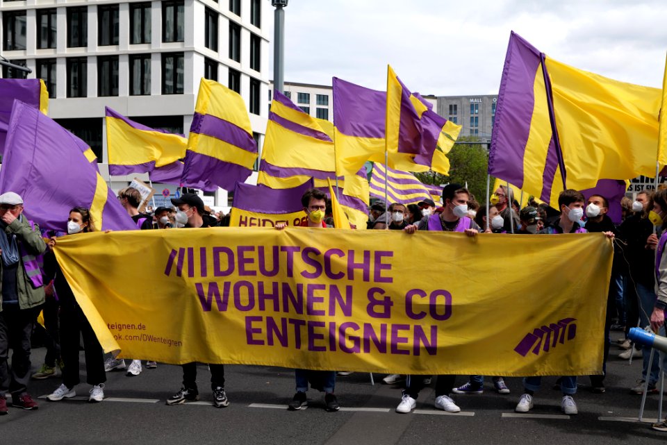 Mietenwahnsinn demonstration Berlin 2021-05-23 14