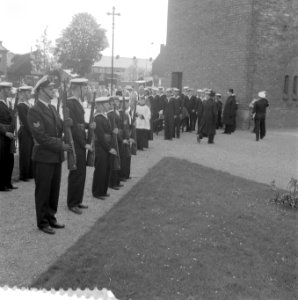 Militaire begroeting overste() Talanan in Haarlem, Bestanddeelnr 908-6335