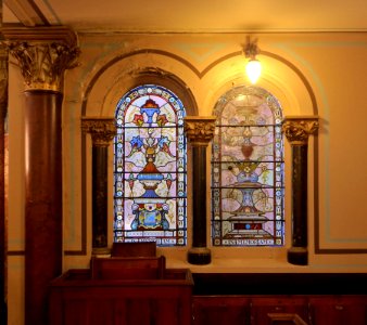 Middle Street Synagogue, Brighton (May 2013) - Stained Glass Windows (5)