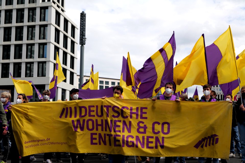 Mietenwahnsinn demonstration Berlin 2021-05-23 17