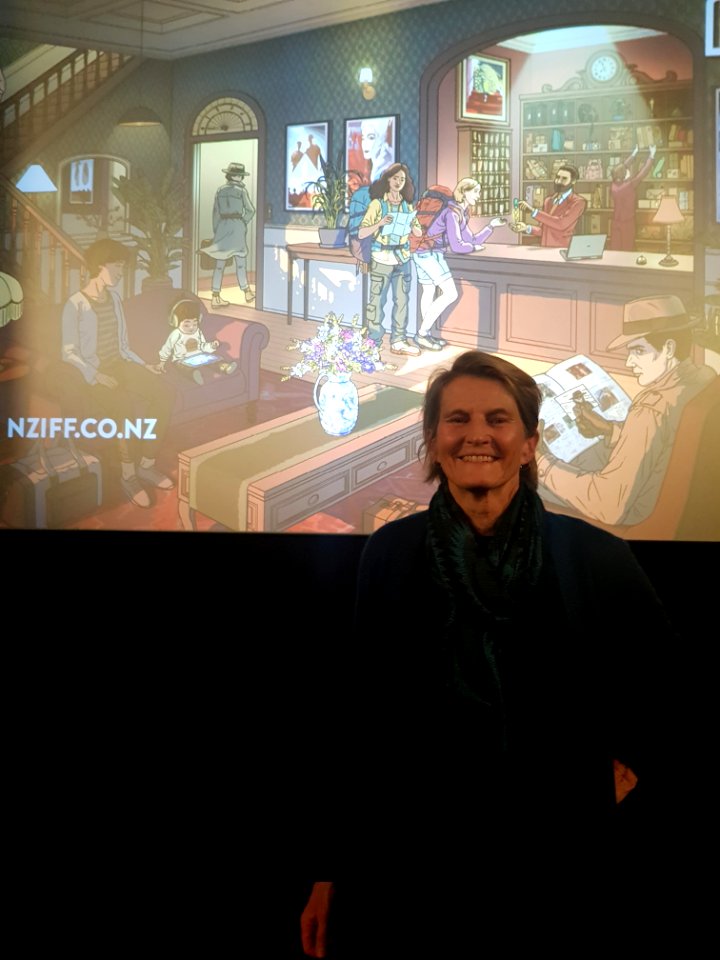 Midge Costin at Making Waves screening NZIFF