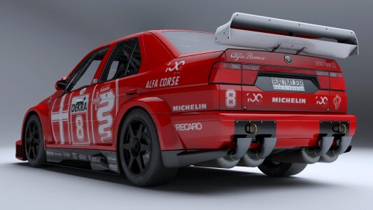 Record breaker competition italian car