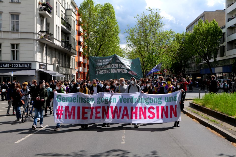 Mietenwahnsinn demonstration Berlin 2021-05-23 107