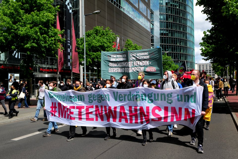 Mietenwahnsinn demonstration Berlin 2021-05-23 35