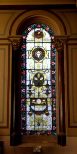 Middle Street Synagogue, Brighton (May 2013) - Stained Glass Window in Gallery