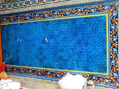Middle portico of Al-Mahruq Mosque - Tiling 04