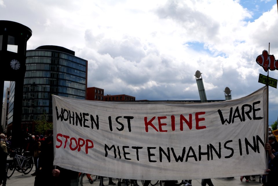 Mietenwahnsinn demonstration Berlin 2021-05-23 18