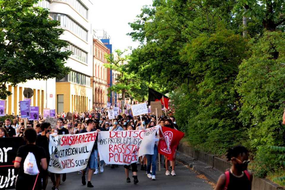 Migrantifa demonstration Berlin 2020-07-18 82