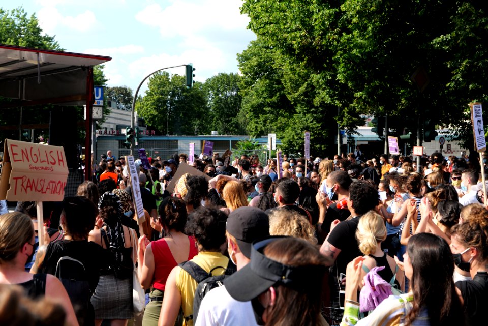 Migrantifa demonstration Berlin 2020-07-18 62