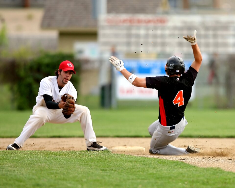 Compete slide infield photo